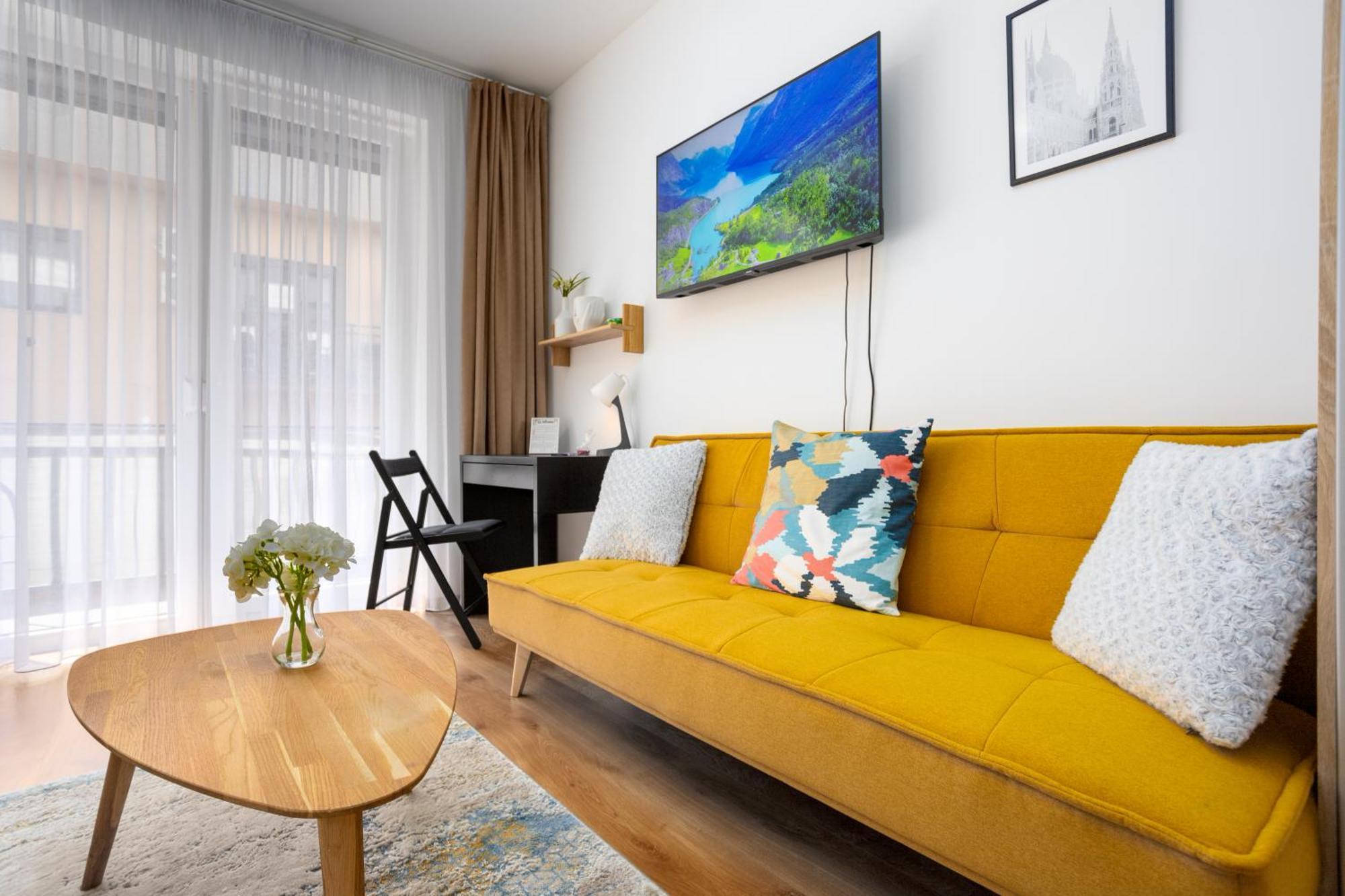 Apartmán Vivid With Balcony With Free Private Parking Budapest
